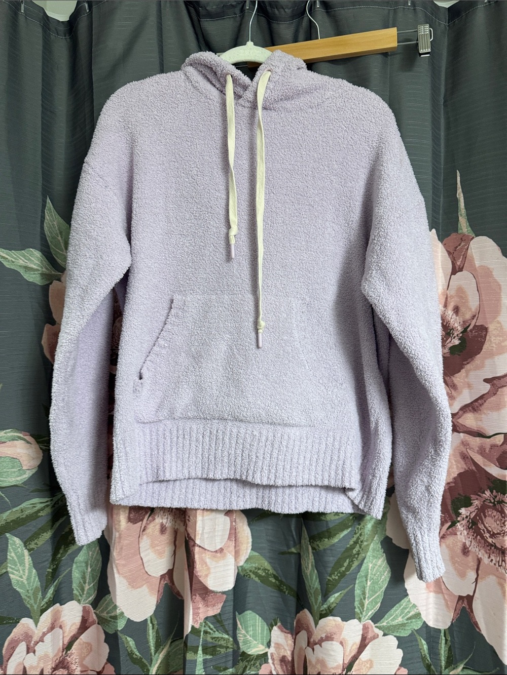 UGG Lavender Plush Hooded Pullover